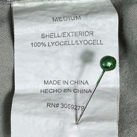 Thread & Supply Cropped Wide Leg Pants Womens Medium Lyocell Pockets - Picture 4 of 5